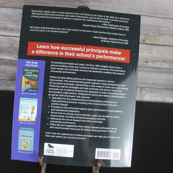 Handbook of School Improvement: How High-Performing Principals Create TPB - VG - Picture 2 of 6